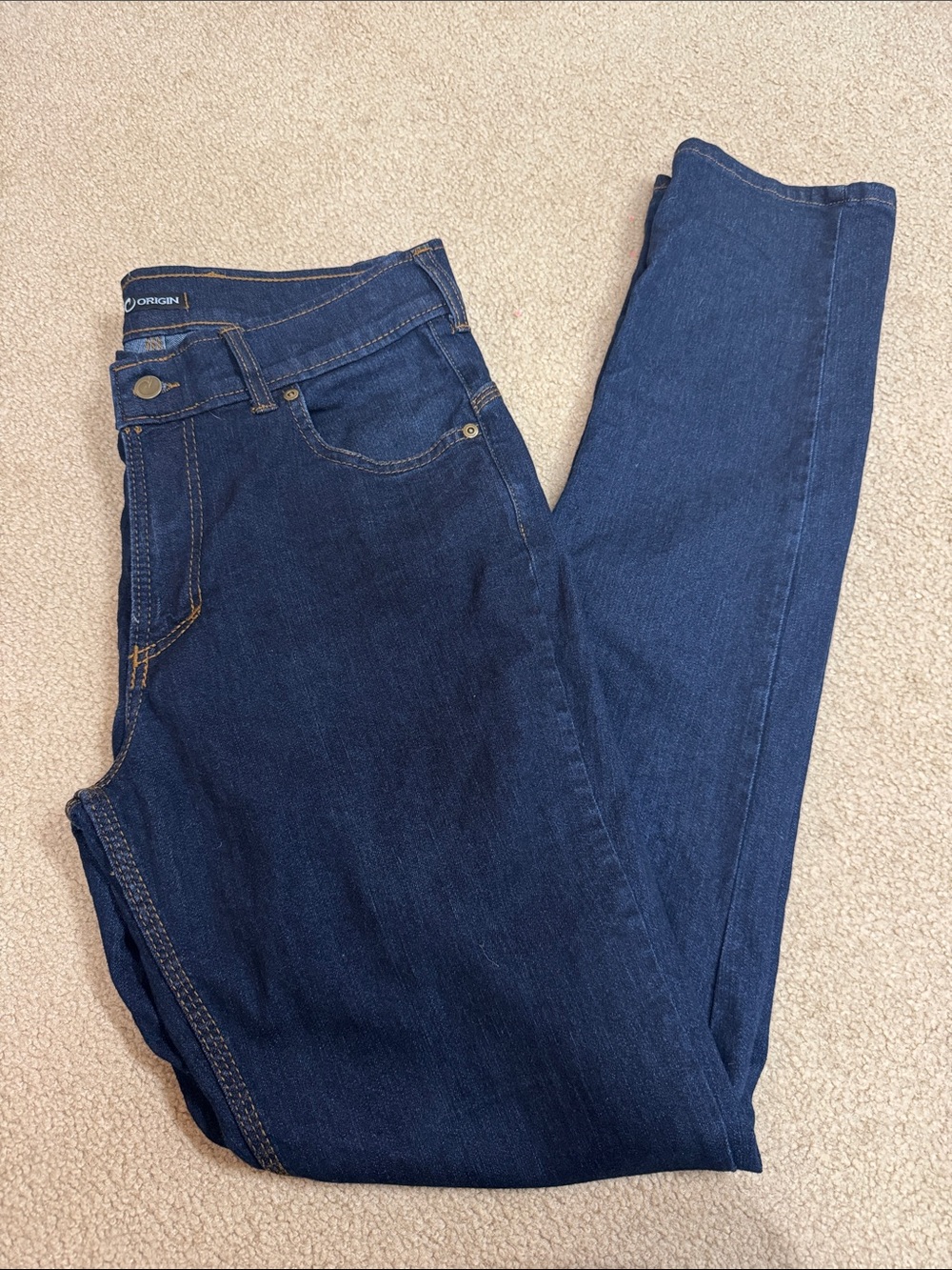 Origin Dark Blue Men’s Taper Jeans w32 l36
